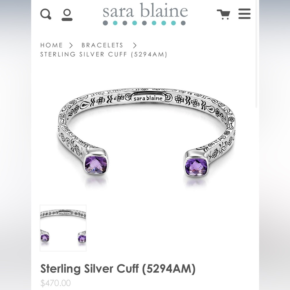 Sara Blaine bracelet in near like-new condition. Cleaned and almost never worn.